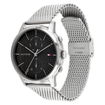 Tommy Hilfiger Silver Mesh Men's Multi-function Watch - 1710433