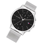 Tommy Hilfiger Silver Mesh Men's Multi-function Watch - 1710433