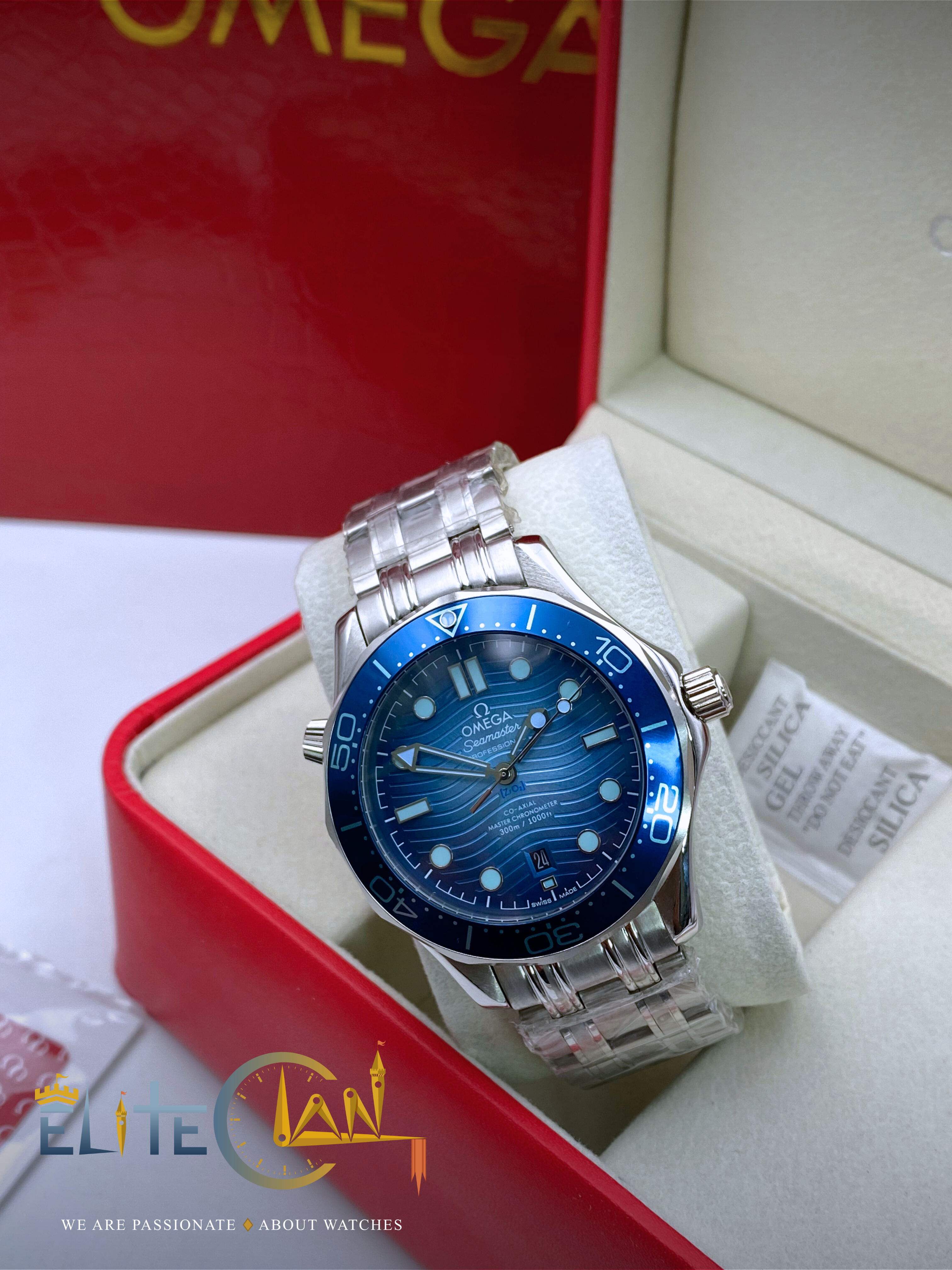 Omega Seamaster Diver 300M Summer Blue – Mastercopy