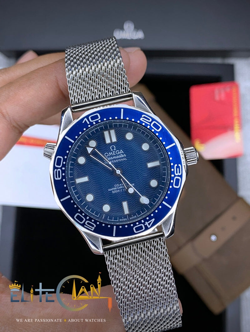 Omega Seamaster 007 Edition – 60th Anniversary James Bond Watch (Mastercopy)