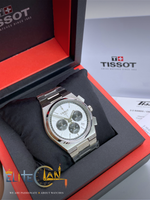 TISSOT PRX Chronograph White Dial – Mastercopy