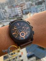 Fossil Machine Chronograph Black Dial Men's Watch – Mastercopy