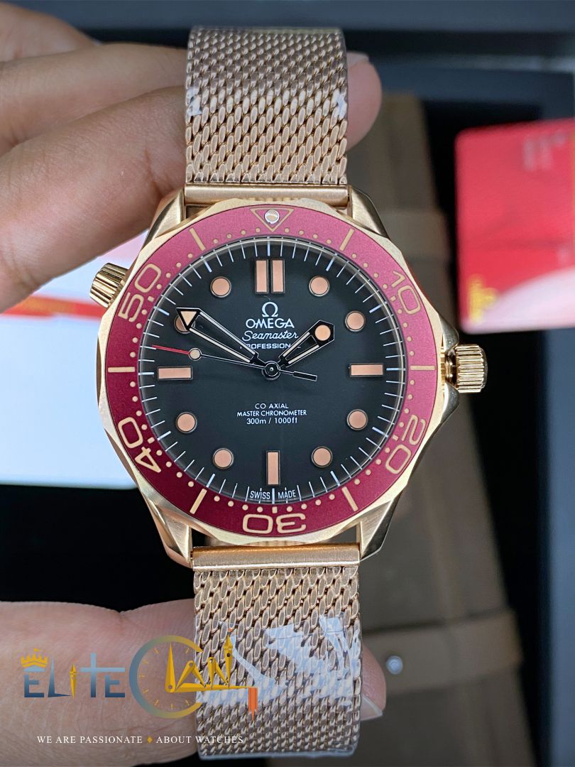 Omega Seamaster Diver 300M Bronze Gold – Mastercopy