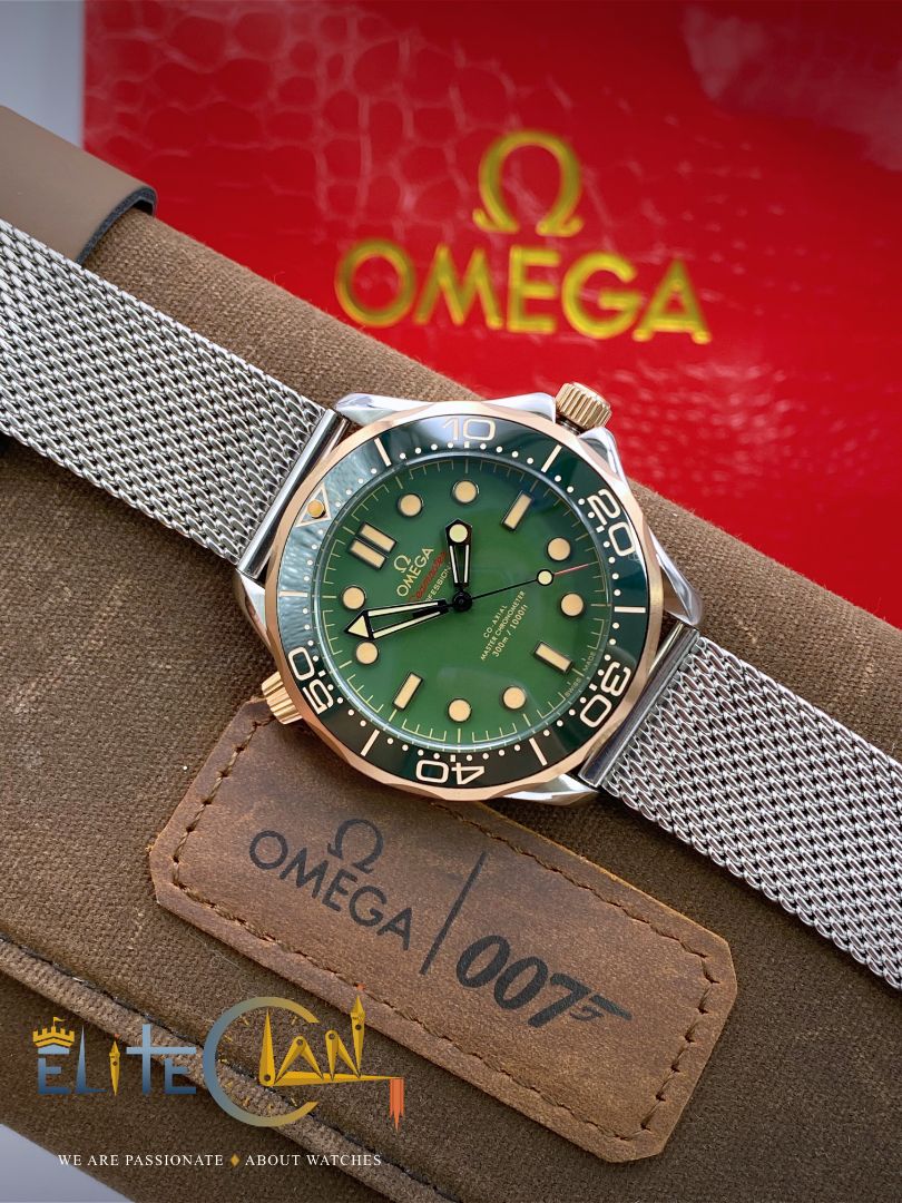 Omega Seamaster Diver 300M Green Dial – Mastercopy
