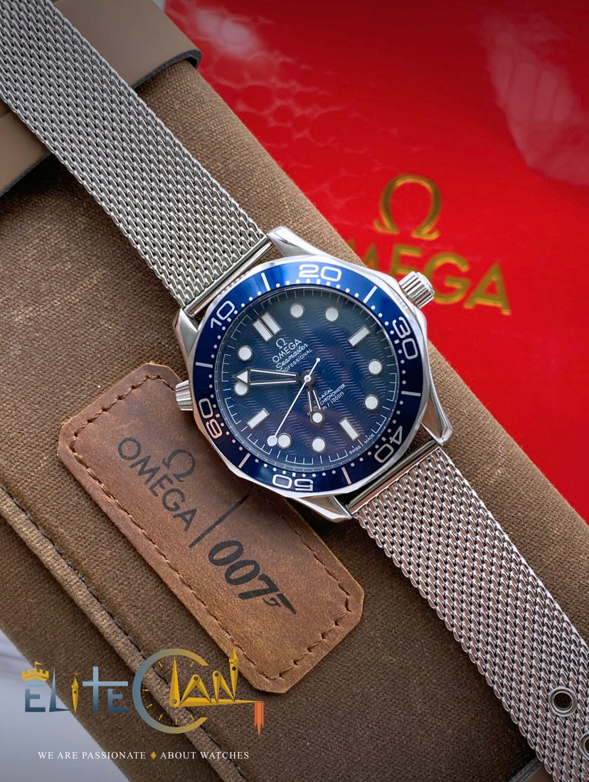 Omega Seamaster 007 Edition – 60th Anniversary James Bond Watch (Mastercopy)