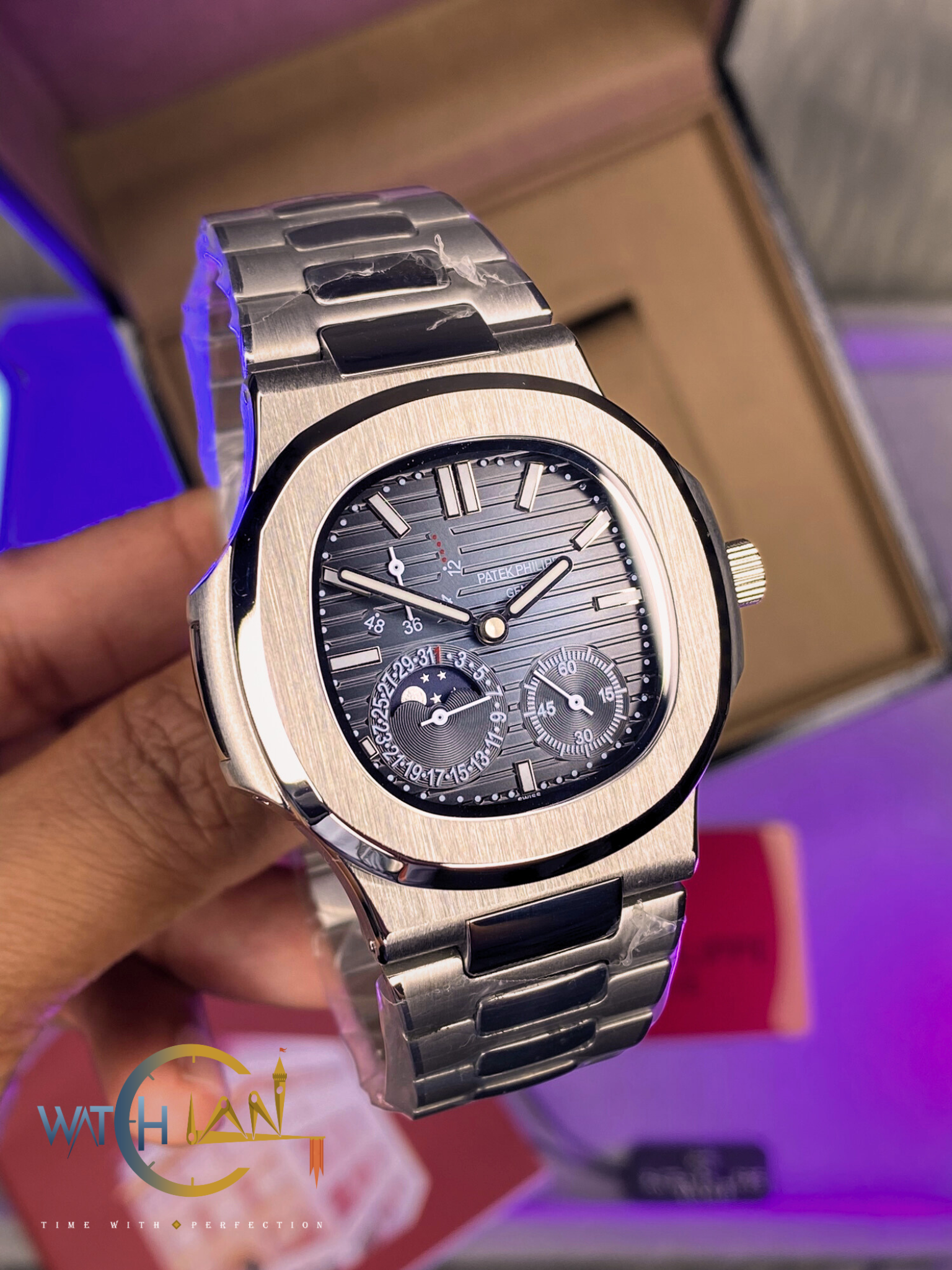 Patek Philippe Nautilus Moon Phase – Mastercopy