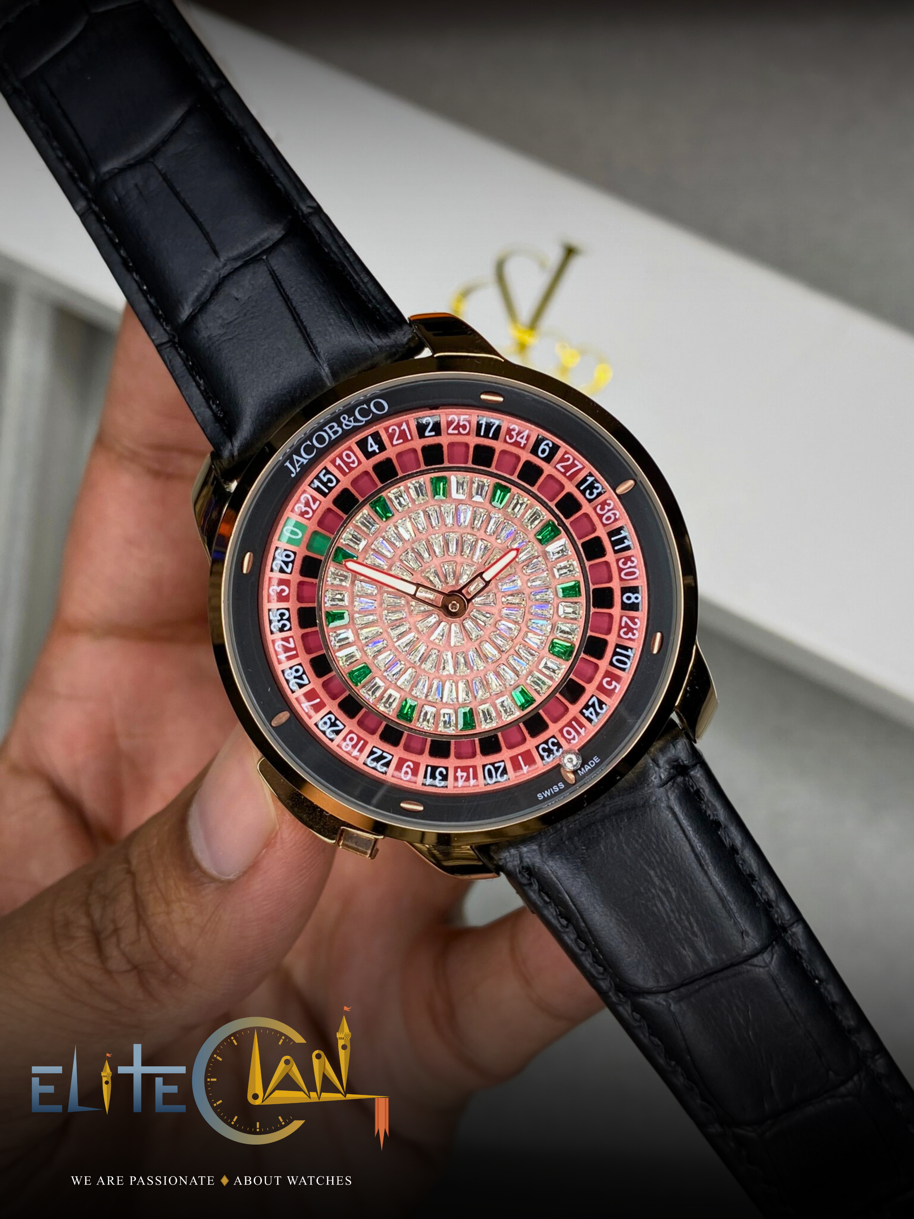 Jacob & Co. Casino Diamond Watch – Mastercopy