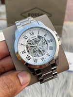 Fossil Grant Automatic Stainless Steel Mastercopy Watch (With Offcial Box)