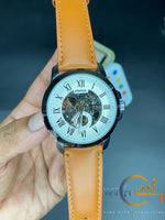 Fossil Machine Automatic Belt Men’s Watch – Mastercopy